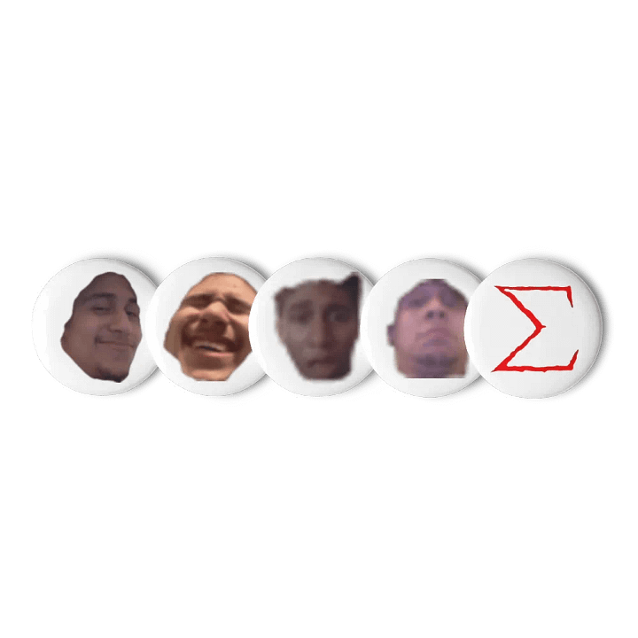 Mysterious Grin Pin Set product image (1)