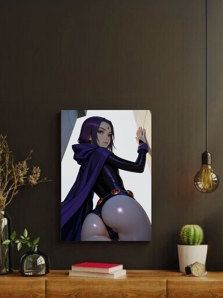 Teen Titans – Raven Shadow Allure – 8x10 Metal Print product image (2)