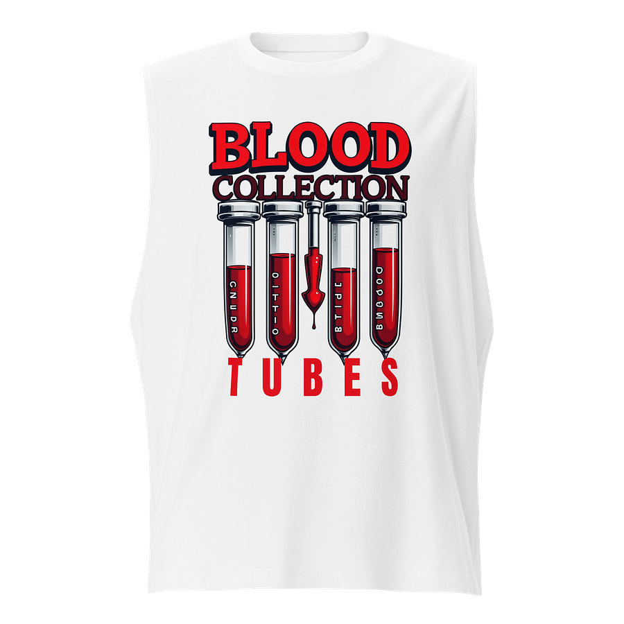 Blood Collection Tubes Muscle Tank product image (1)