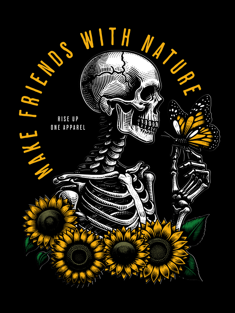 Skeleton & Nature - Sweatshirt product image (1)