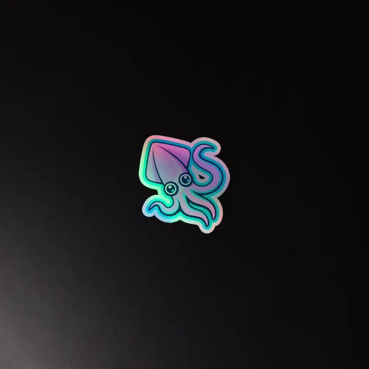 Holographic Sticker 4 - SQUID product image (2)