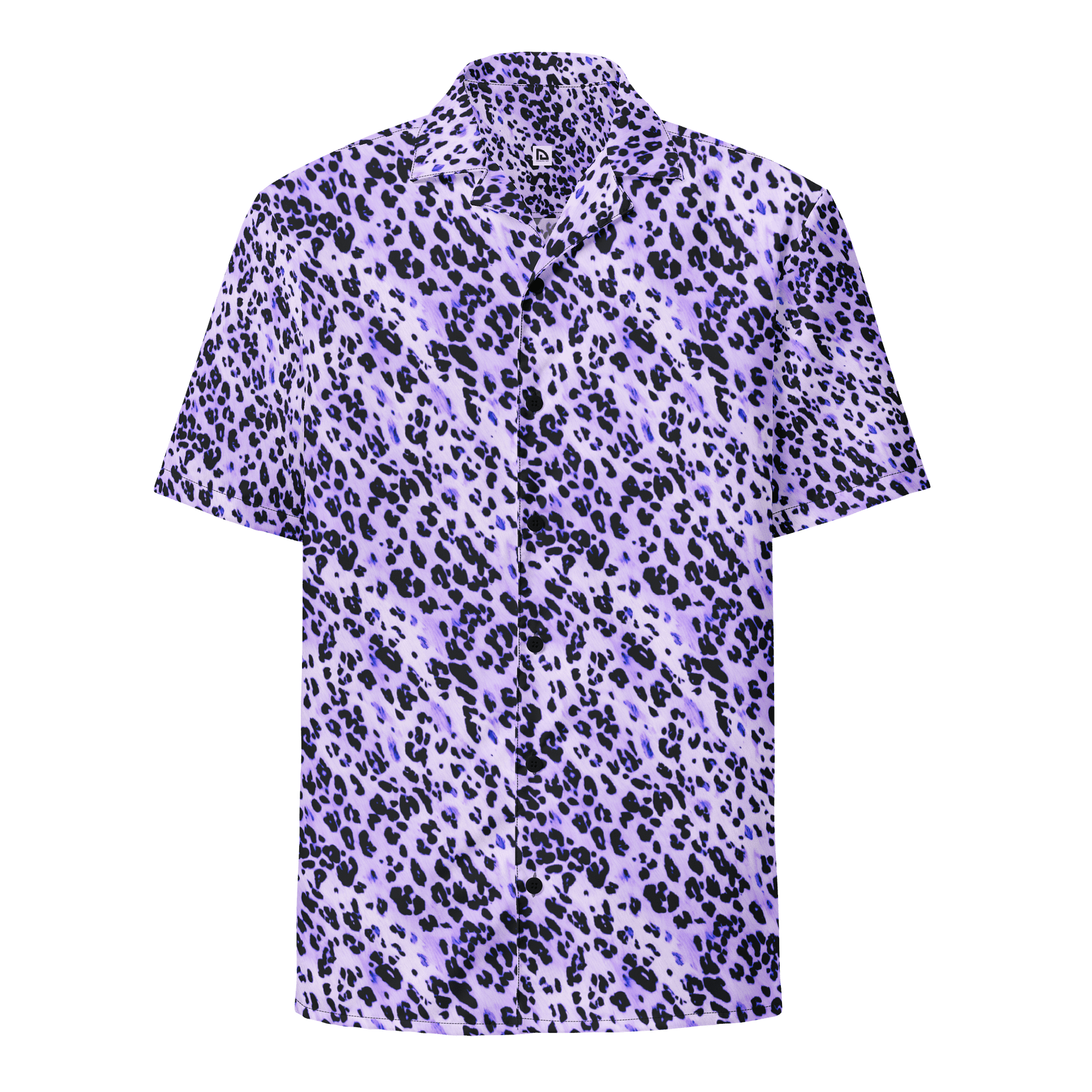 Purple Leopard Skin Hawaiian Shirt product image (1)