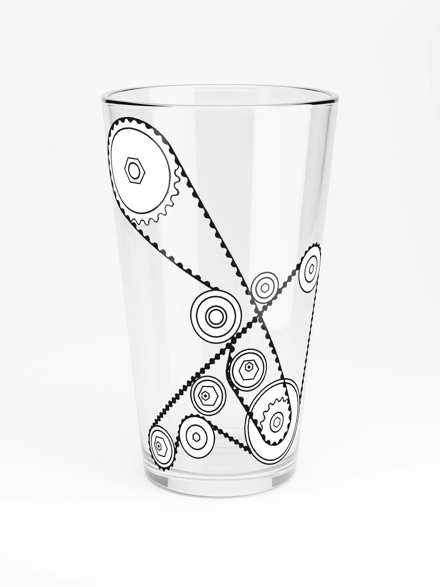 944 Timing Belt Change - Pint Glass product image (3)