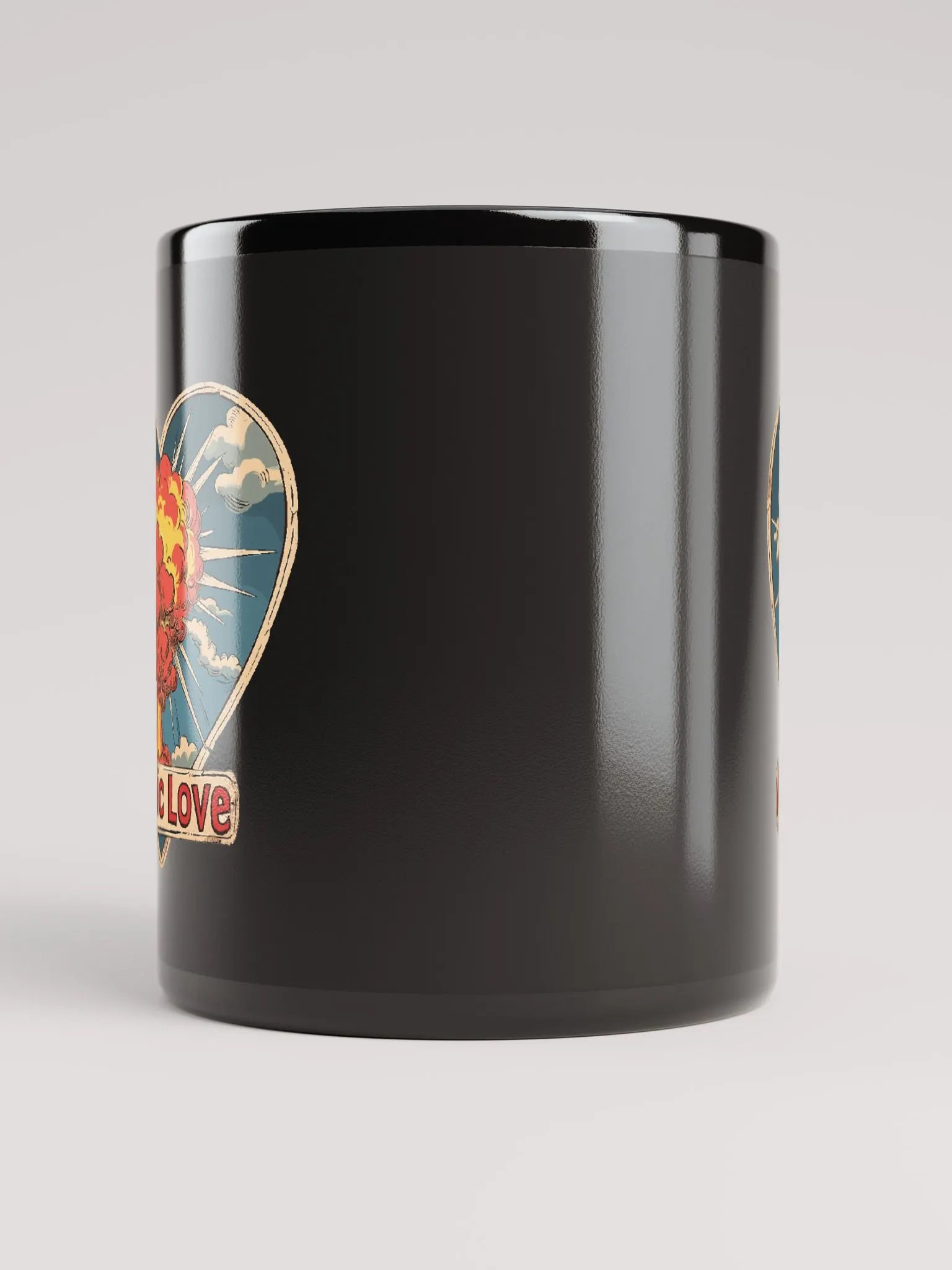 Atomic Love Black Mug product image (10)