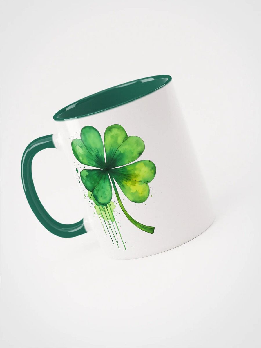 Shamrock Splash Watercolor Mug product image (13)