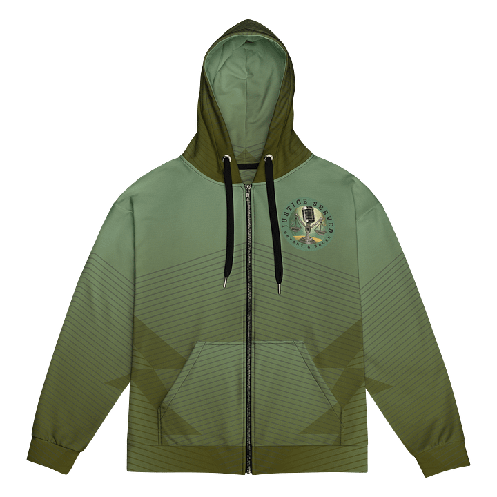 Justice Served Zip Hoodie - Unisex product image (1)
