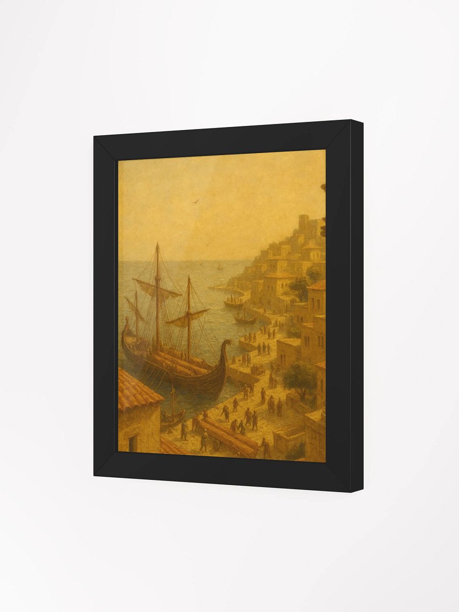 Toward the Open Sea – Framed Matte Print product image (3)