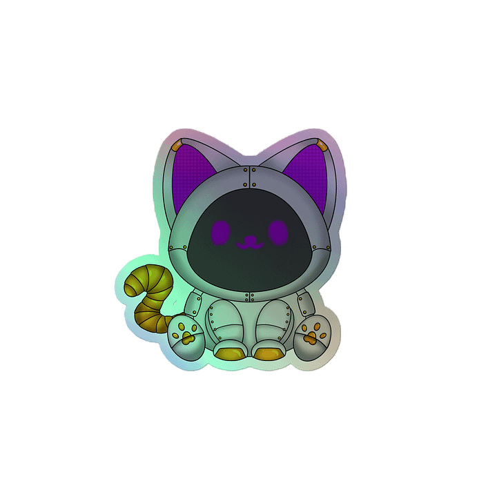 PalBot Holographic Sticker product image (2)