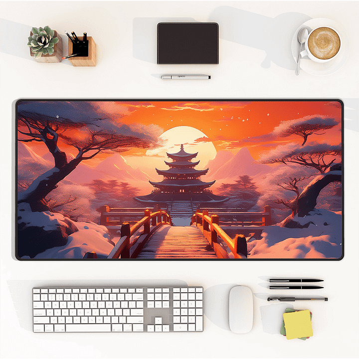 Sunset Haven Large Desk Mat (15.5 x 31.5) product image (1)