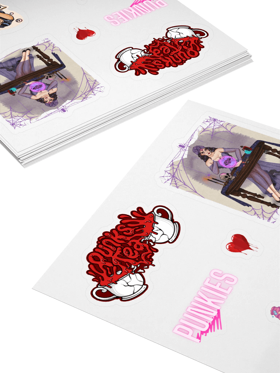 Punkies Tea Party Sticker Pack product image (12)