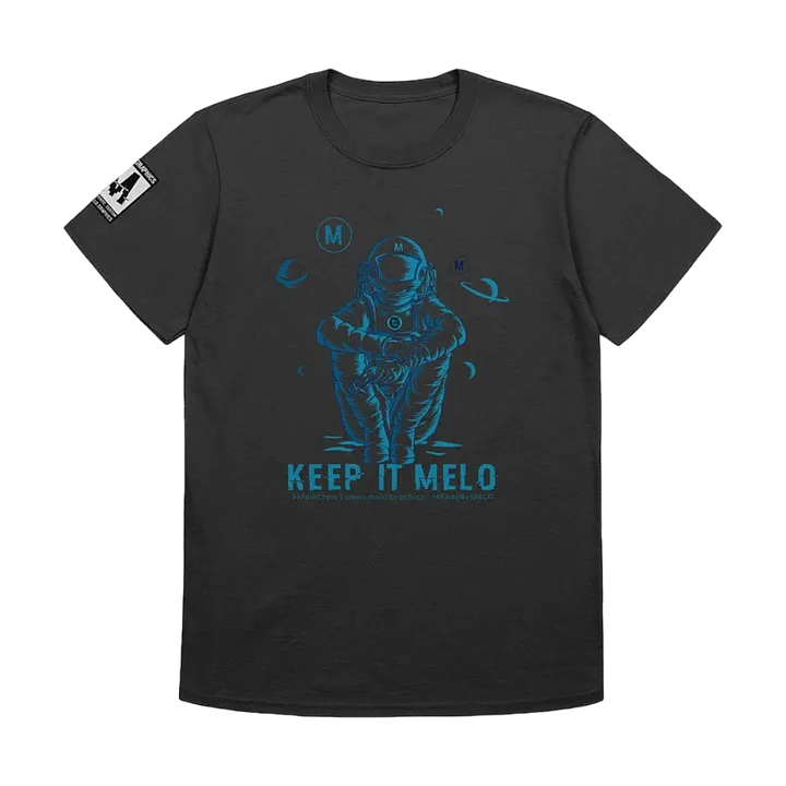 #MeloCrew Vibes: Blue - Basic T-Shirt | #MadeByMELO product image (2)