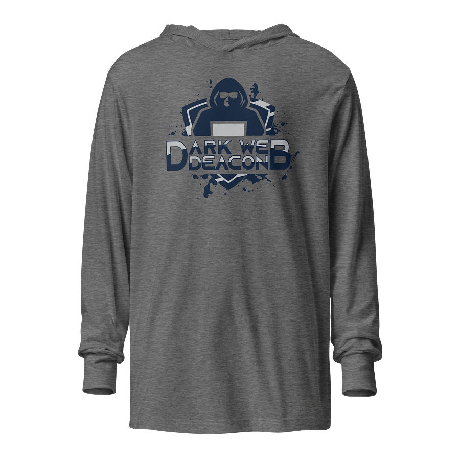 DWD Long Sleeve Light Hoodie - Blue Logo product image (1)