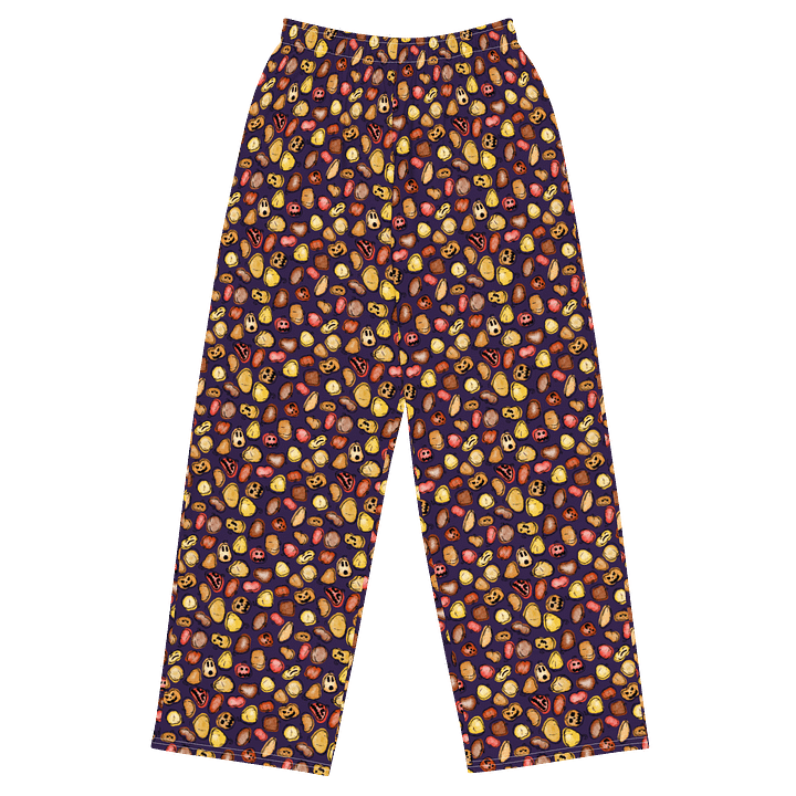 Unisex Wide Leg Pants - Gourdgeous II - Yellow product image (1)
