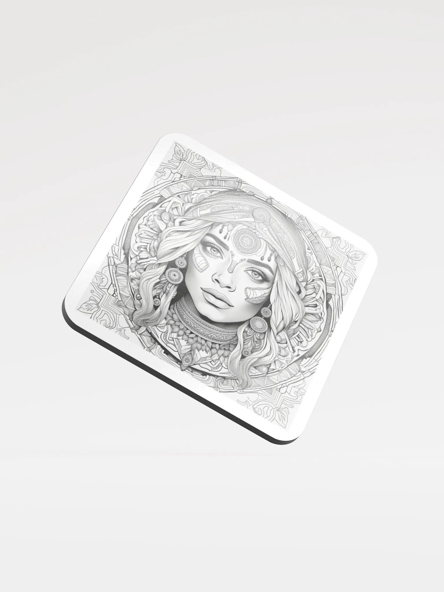 Serene Symmetry Coaster Set product image (1)