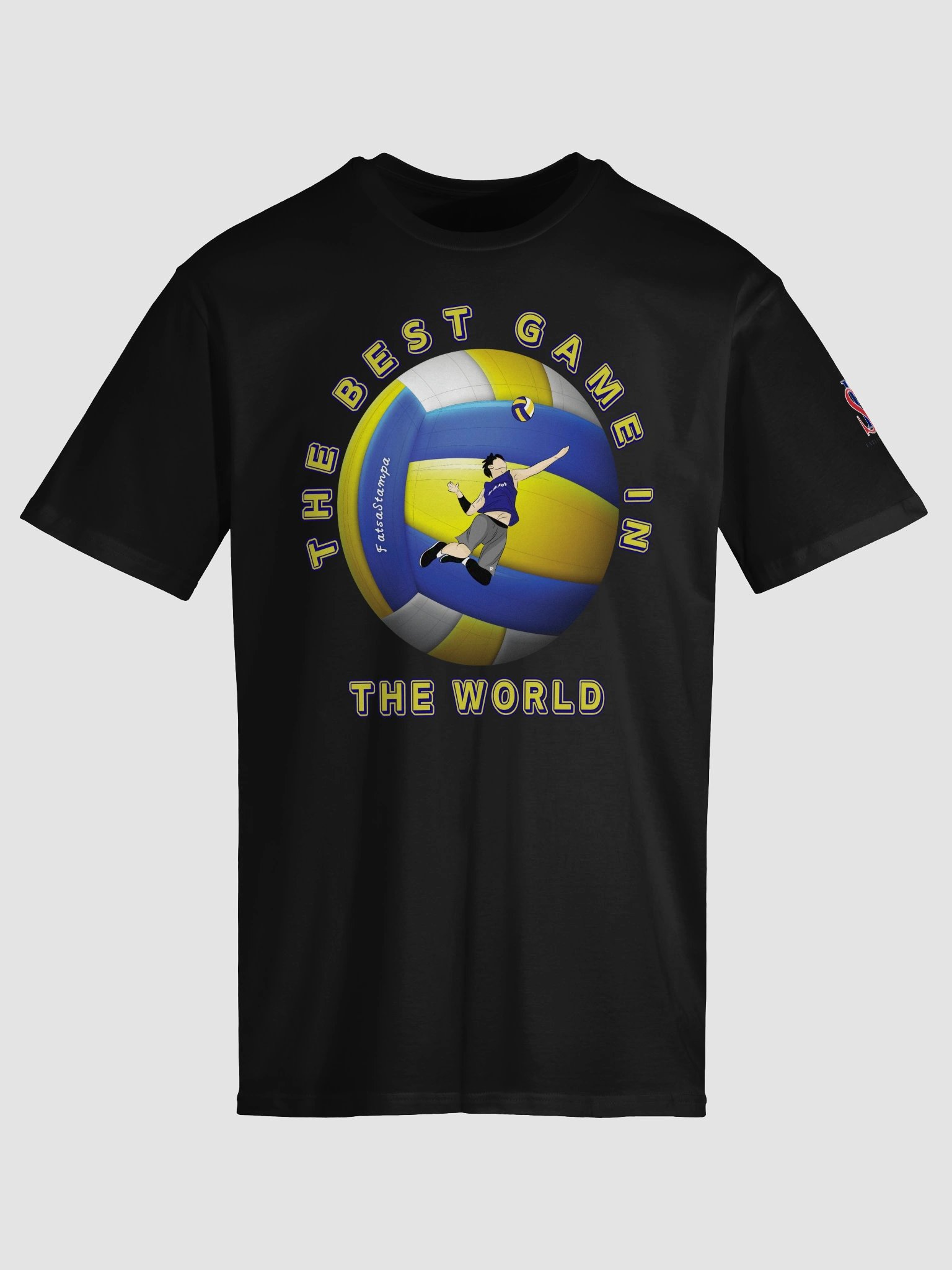 Set and Spike: The Best Game Volleyball Tee product image (11)
