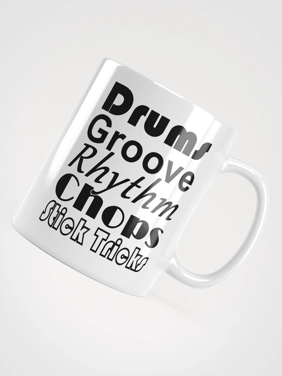 Drums,Groove,Rhythm,Chops,Stick Tricks (Black Text) product image (11)