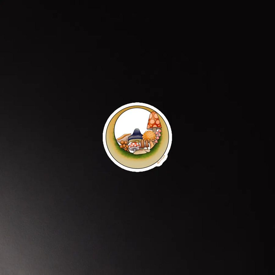 Moonie Shrooms Magnet product image (5)