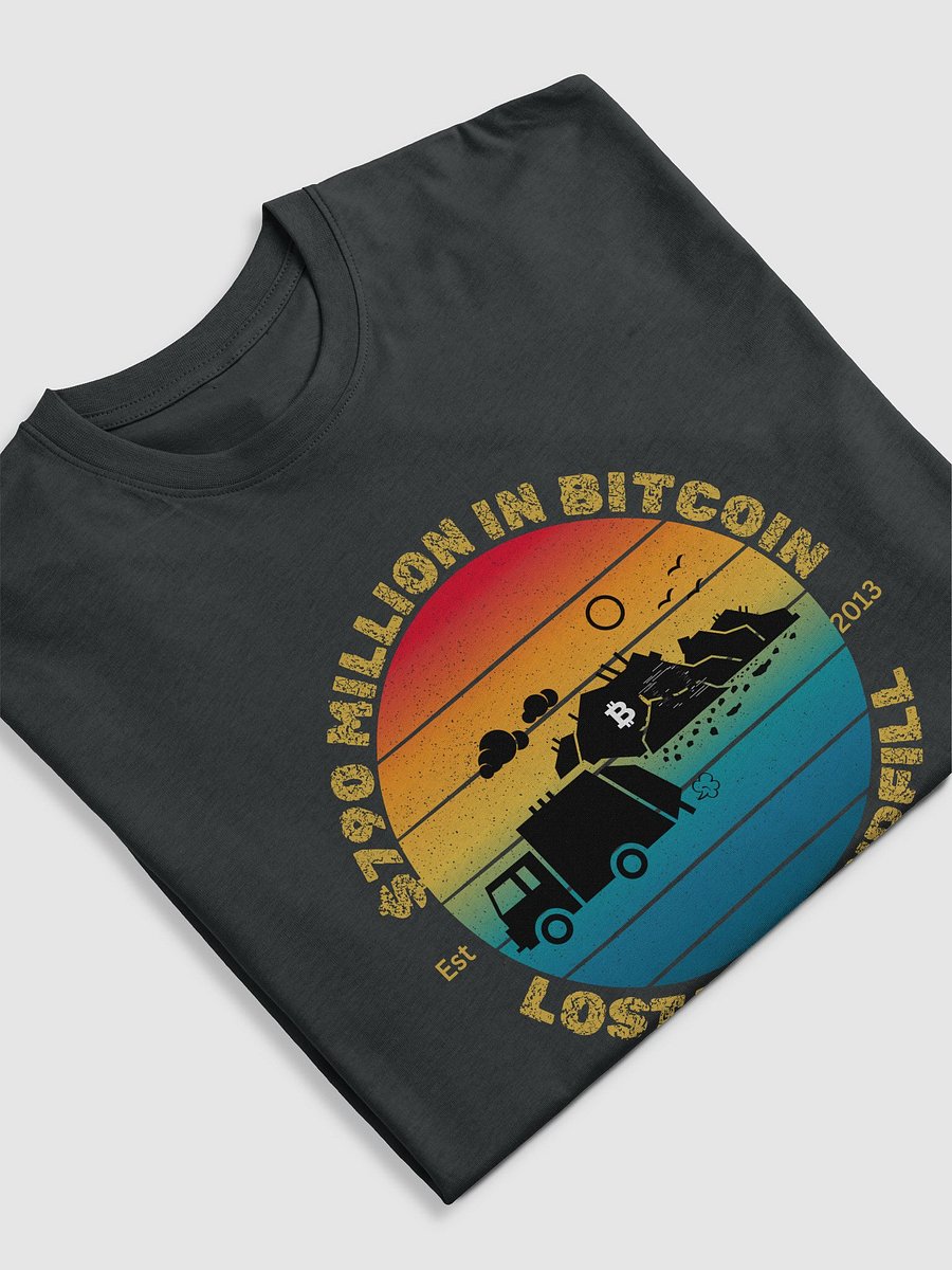 Lost Bitcoin Sunset Men's Tee product image (3)