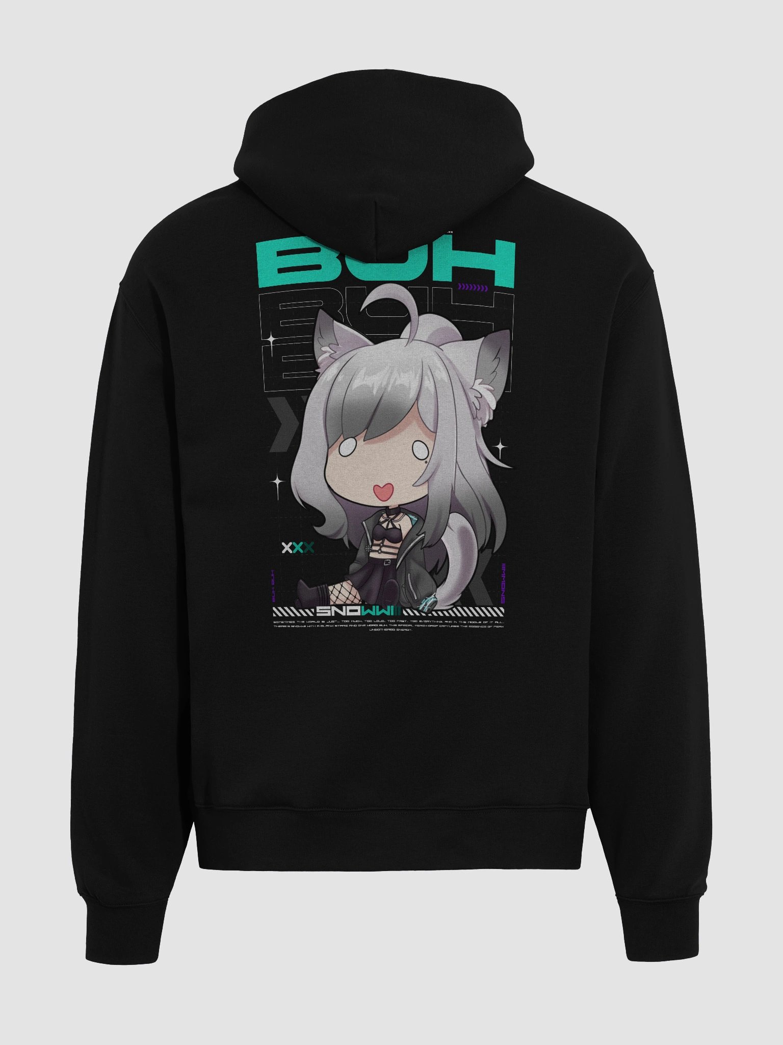 Snowwiii - Buhh Chibi Premium Oversized Hoodie product image (5)