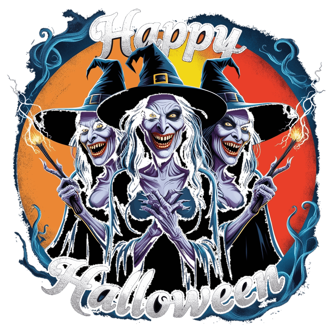 Halloween Scary vibrant design product image (8)
