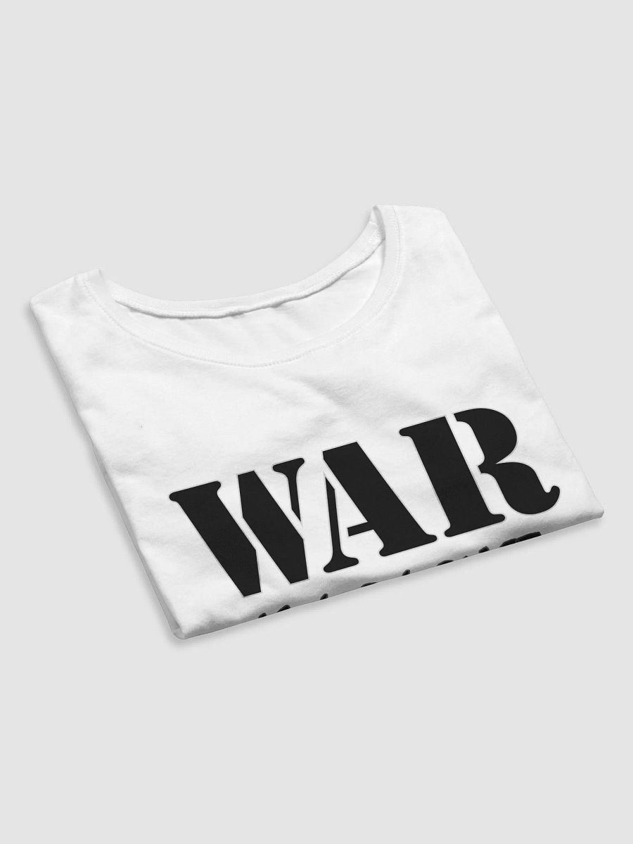 War Is A Racket - Bella+Canvas Women's Crop Tee product image (4)
