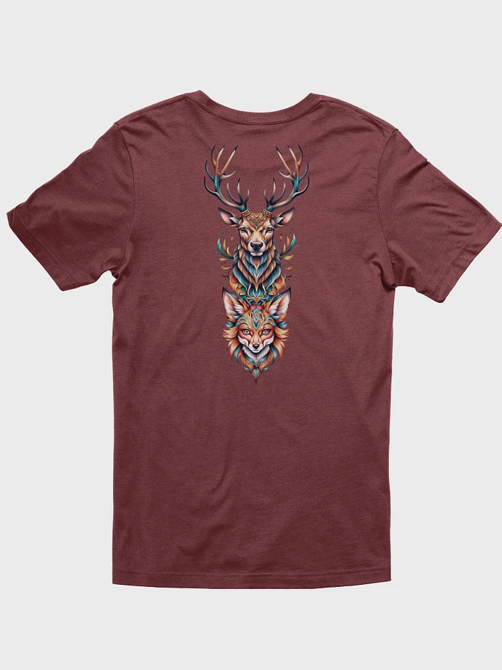 Vixen Games Colorfest Stag and Vixen back print soft T product image (17)