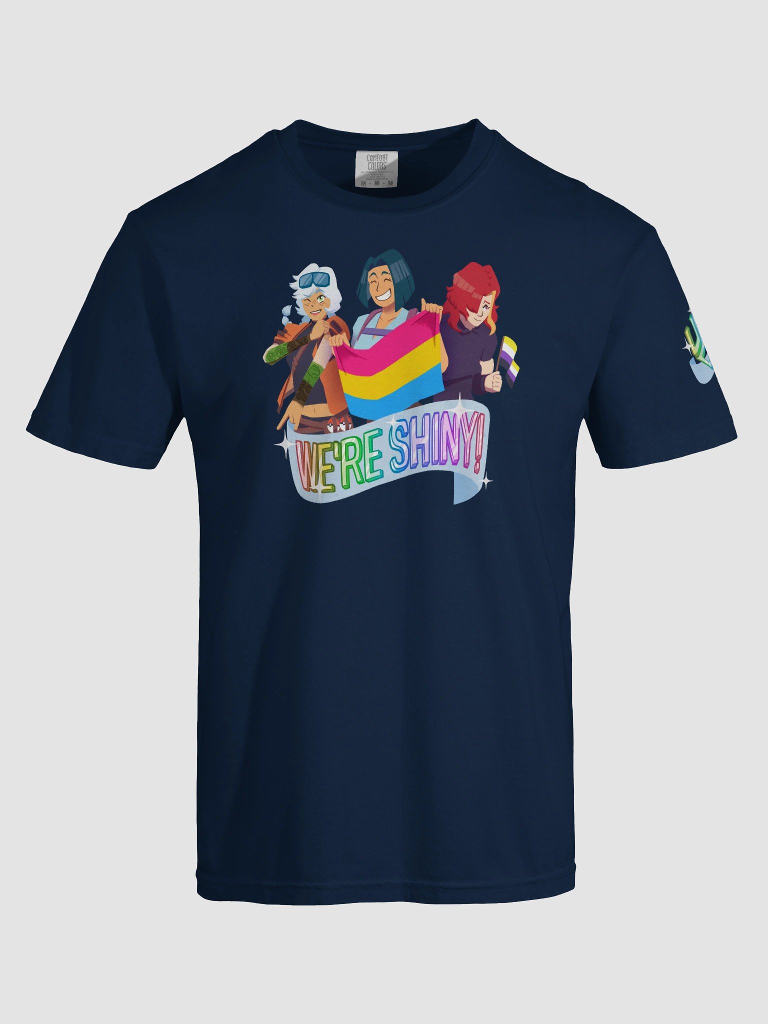 "We're Shiny!" - Pride 2025 Shirt product image (7)