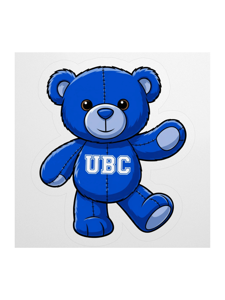 UBC "Teddy" Sticker product image (1)