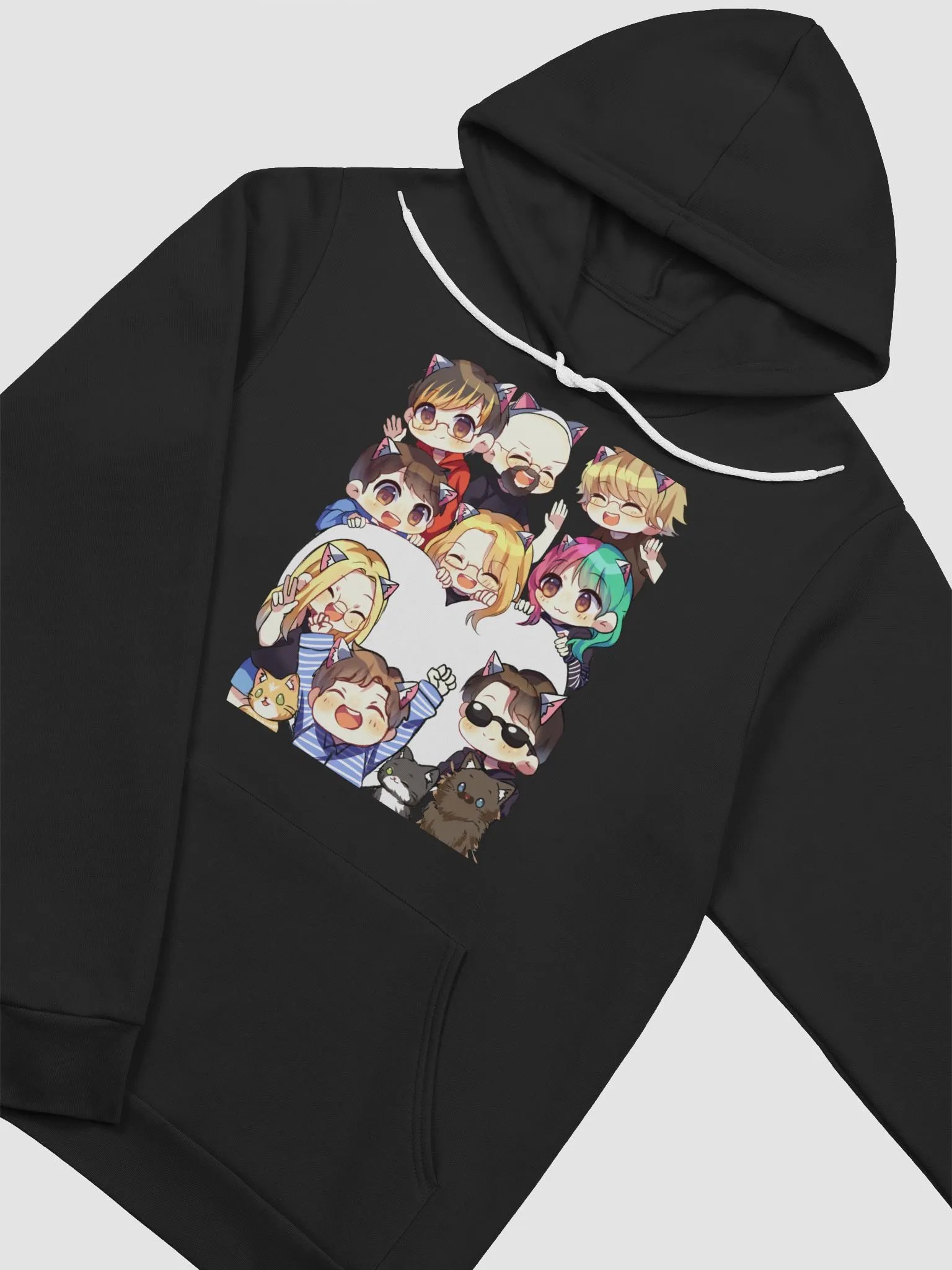 Kitty Clan Knights Fleece Hoodie product image (8)