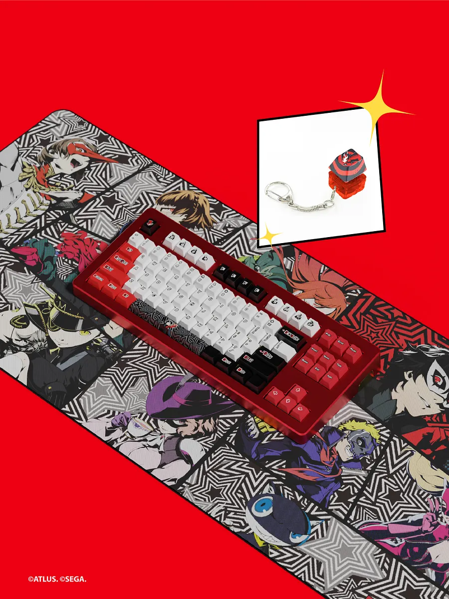 P5R Bundle (Keyset, Deskmat, Keychain) product image (1)