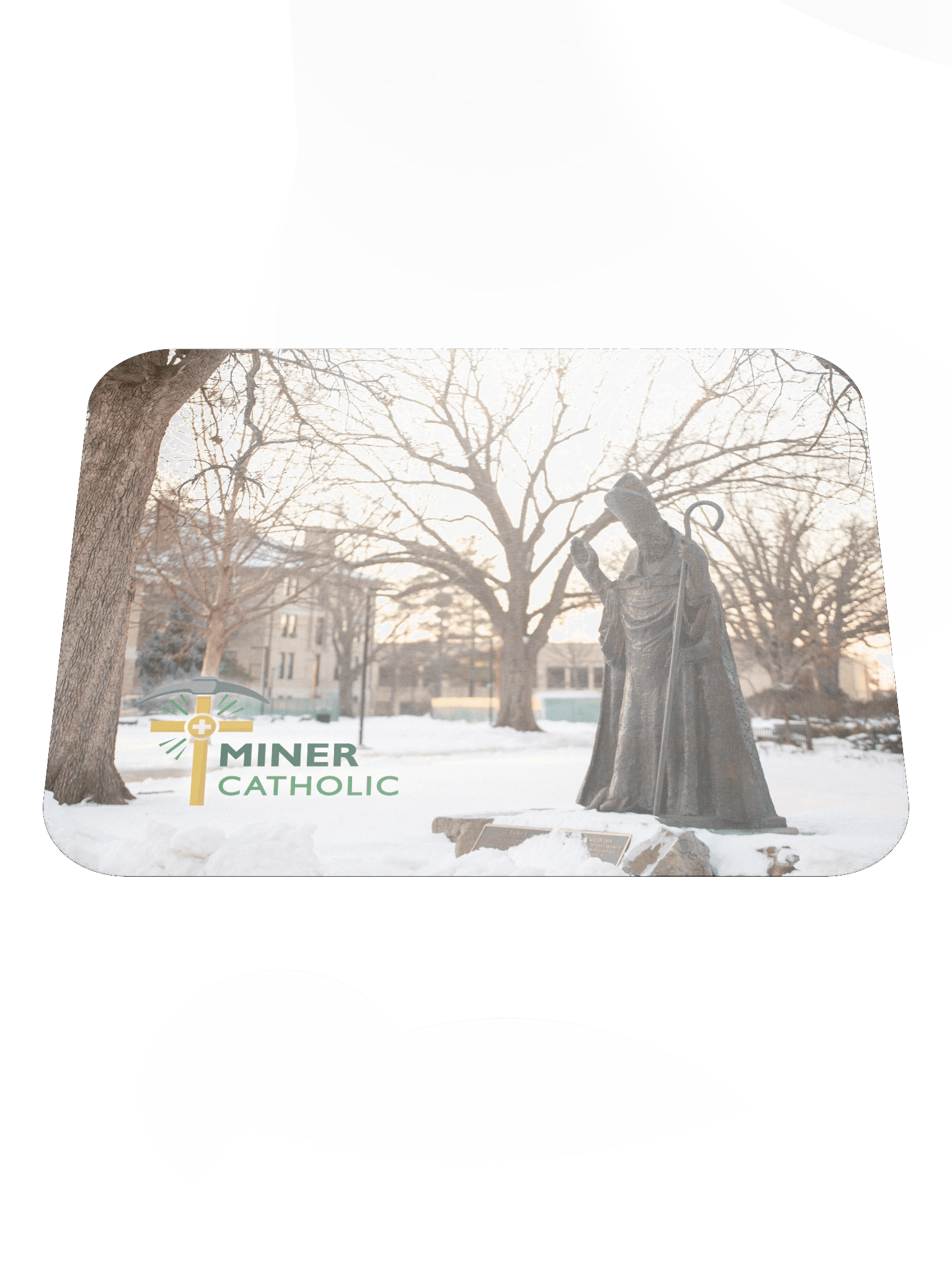 Winter St. Patrick Mouse Pad product image (1)