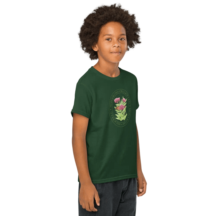 Monarch-Milkweed Youth-T product image (25)