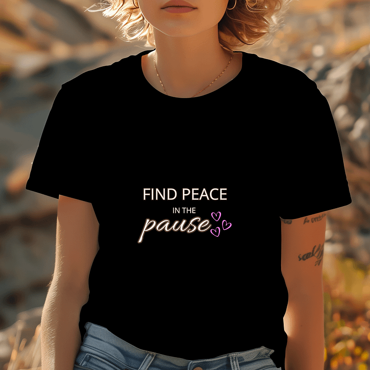 Find Peace in the Pause T-Shirt product image (1)