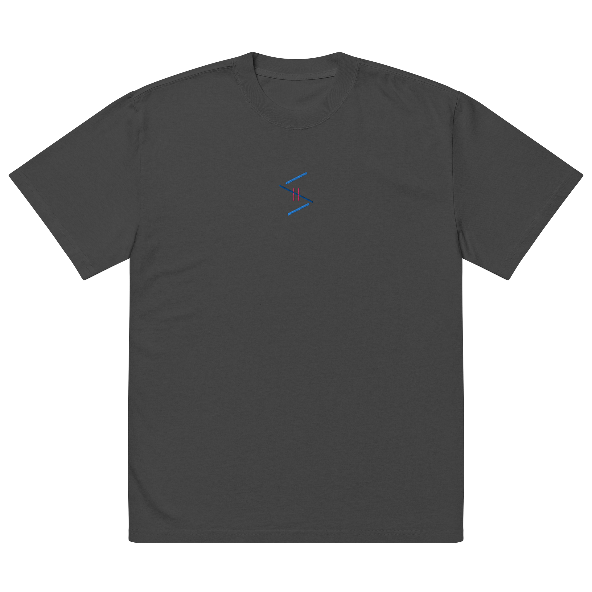 'PaperCup' embroidered OVERSIZED t-shirt product image (2)