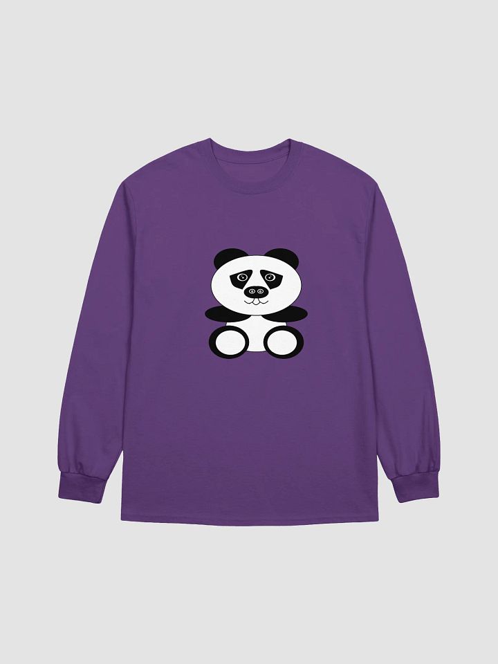 Whimsical Panda Cartoon Long Sleeve Tee product image (9)