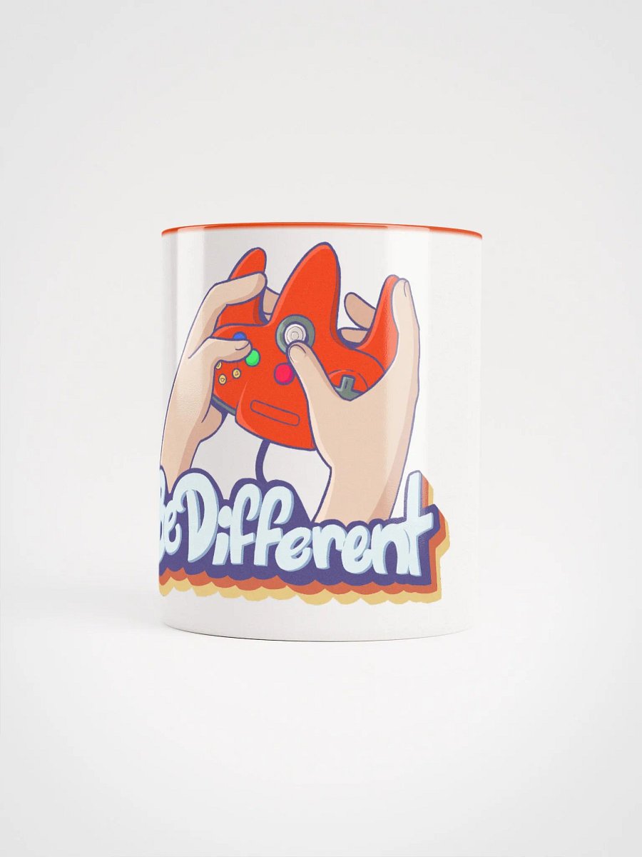 'BE DIFFERENT' COLORED MUG product image (62)