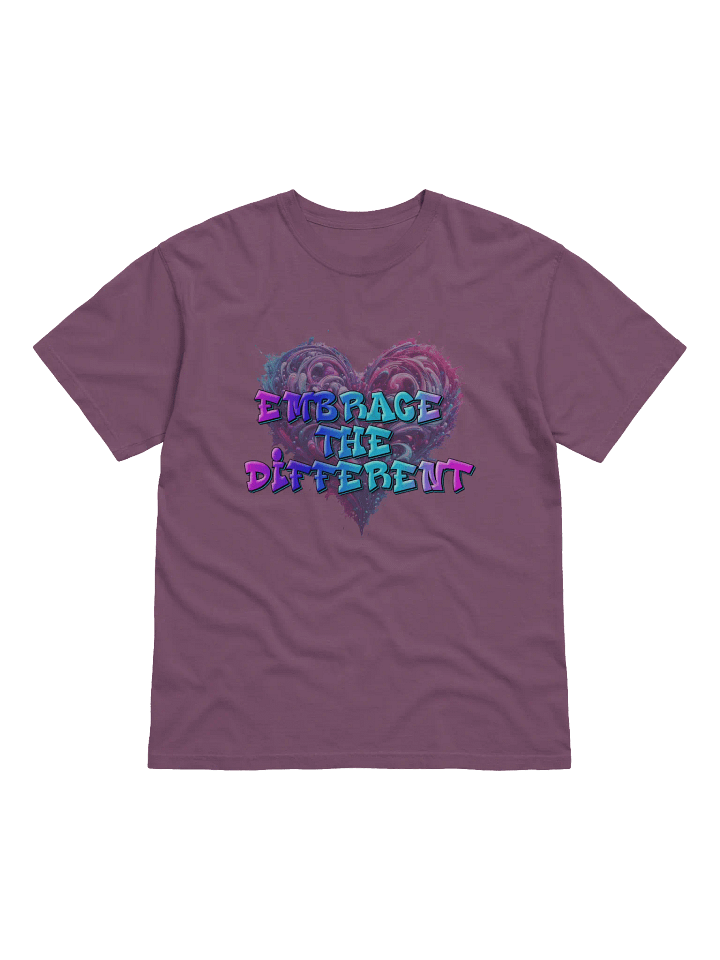 Embrace the Different - Comfort Colors Garment-Dyed Heavyweight Tee product image (1)