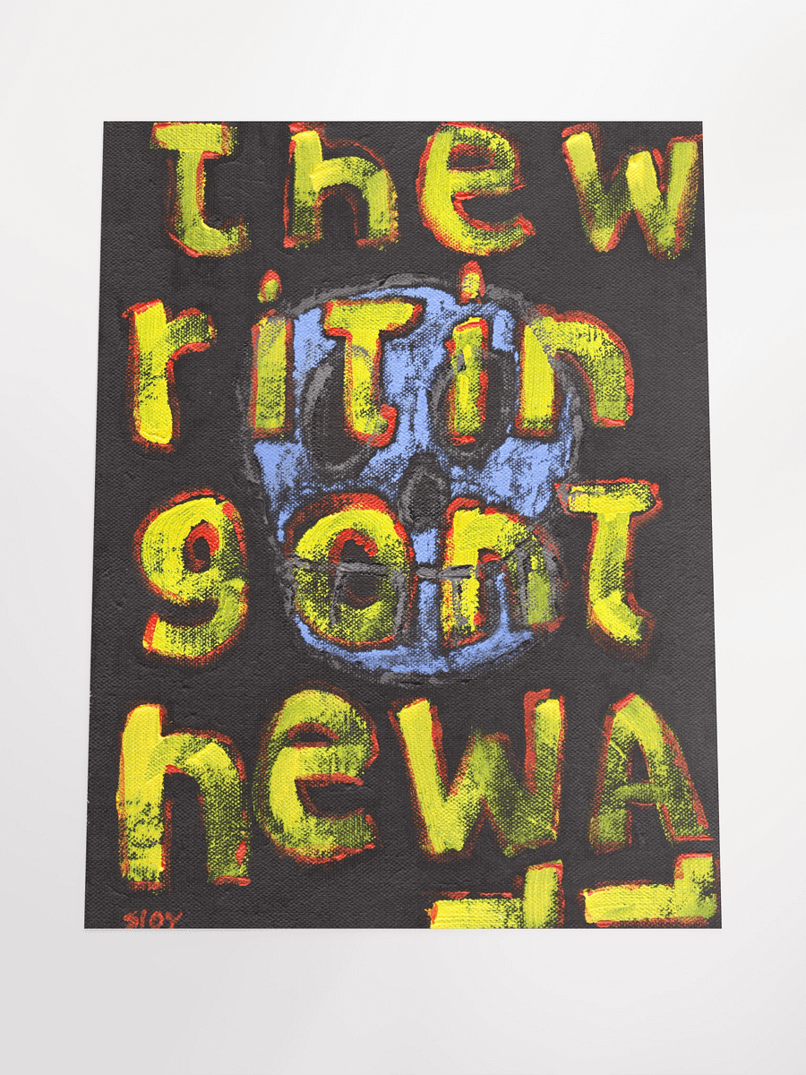 The Writing on the Wall Poster product image (5)