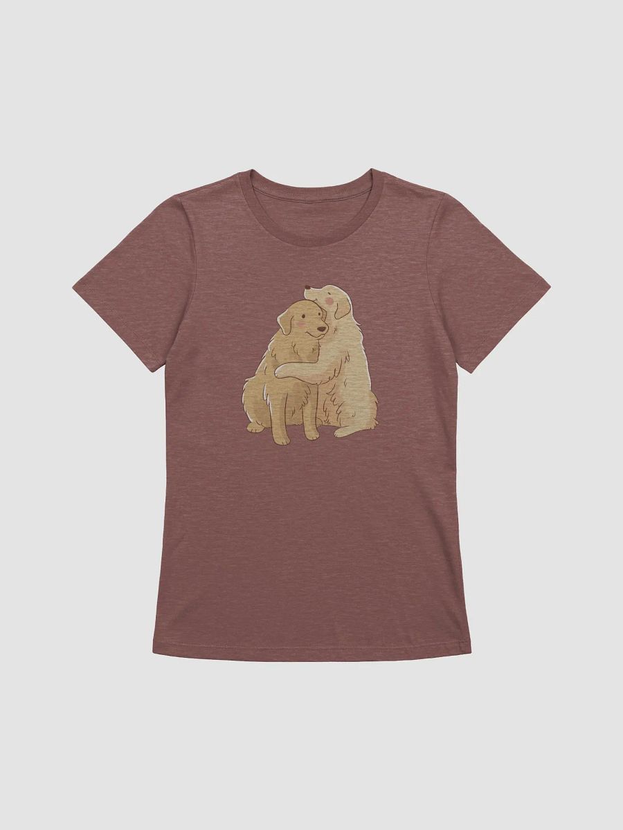Golden Retriever Hug Women's Relaxed-fit Tee product image (1)