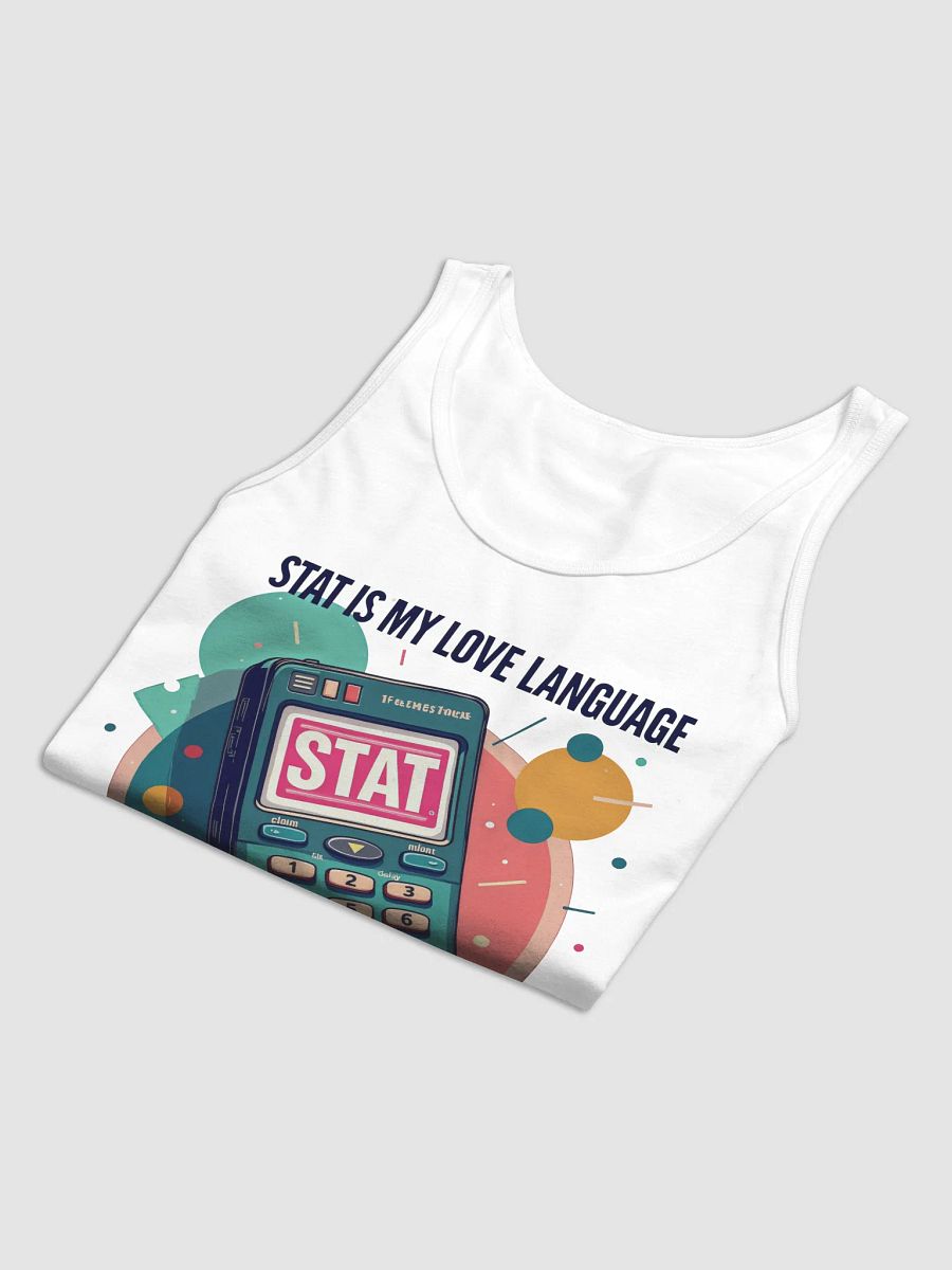STAT Love Language Retro Tank product image (7)