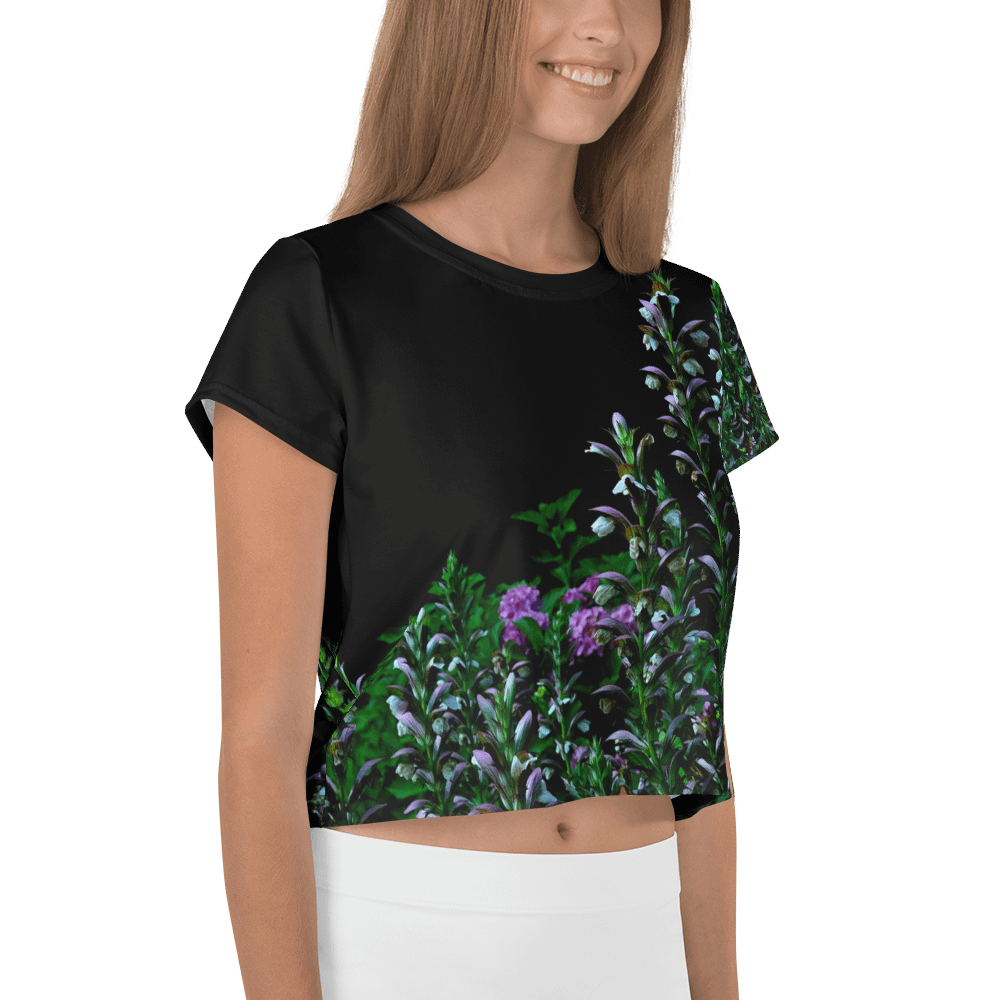 Crop-Top - Blumenkontrast product image (4)