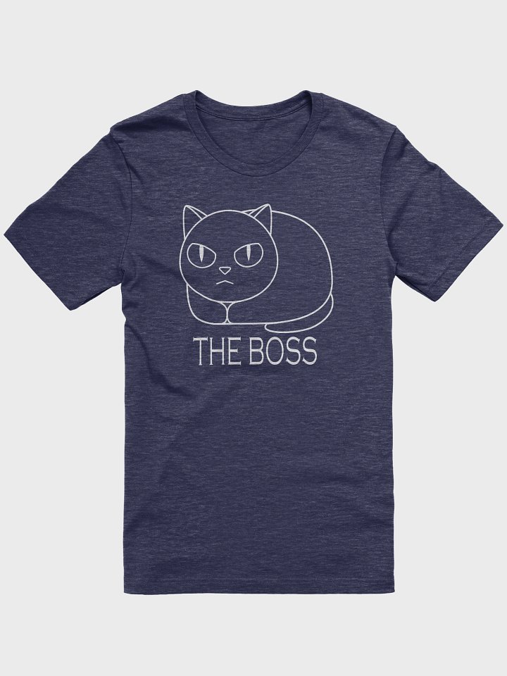 The Boss (White Print) - Unisex Adult Super Soft Lightweight T-shirt product image (1)