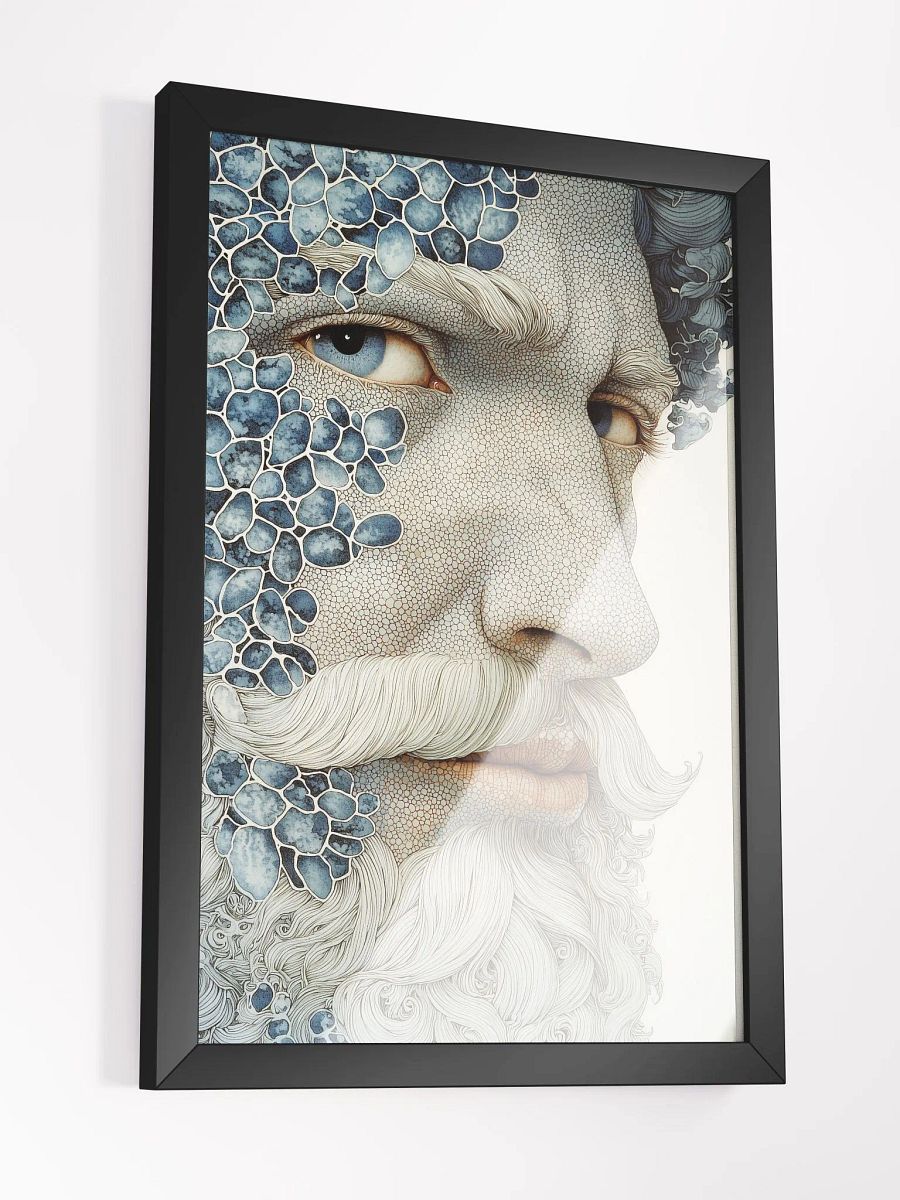 The Watchful Guardian: Fantasy Poster of a Male Forest Protector product image (3)
