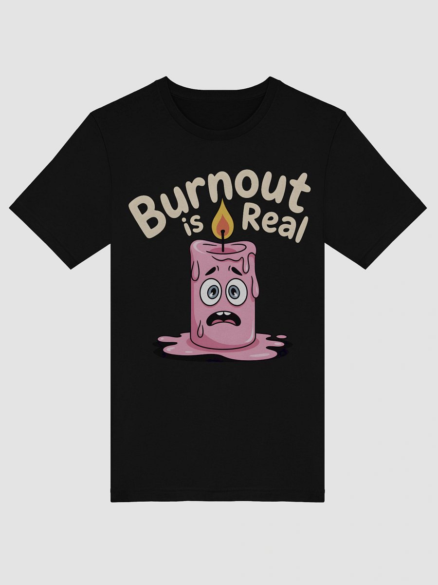 Worried Wick Burnout T-Shirt product image (5)