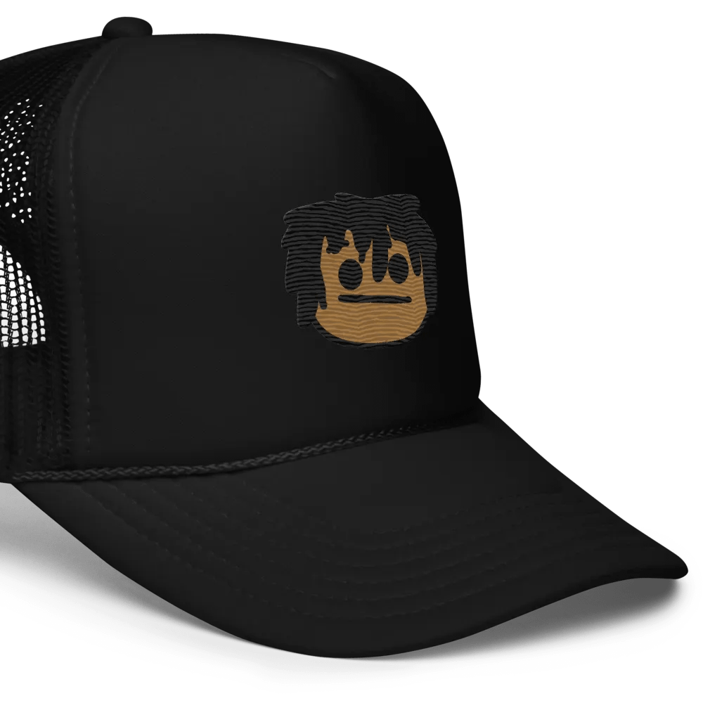 Blank Face Tak Trucker Hat product image (5)
