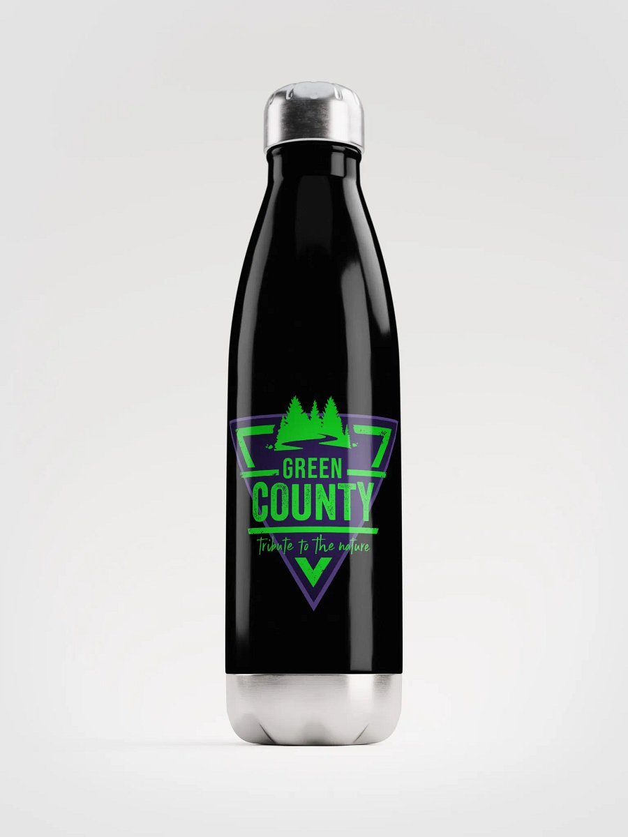 Stainless Waterbottle - Black/Green/Purple product image (1)