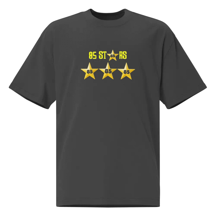 85 STARS Oversized Faded T-Shirt product image (1)