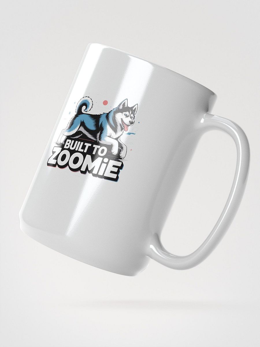 Zoomie Husky White Glossy Mug product image (2)