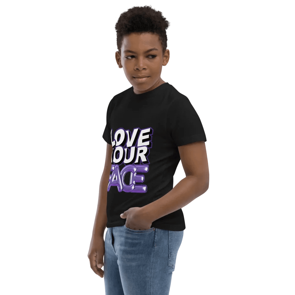 Youth Love Your Face Printed T-Shirt product image (4)