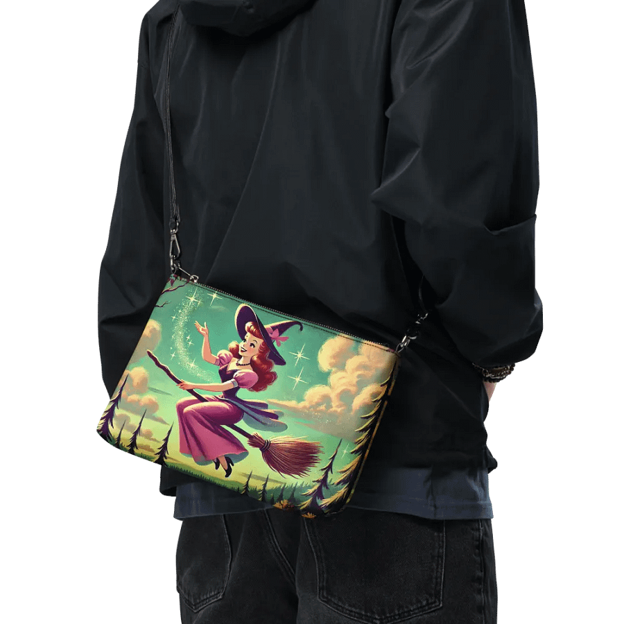Enchanting Witch Halloween All-Over Print Crossbody Bag product image (9)